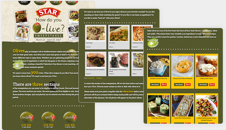 Star Foods post-hliday campaign