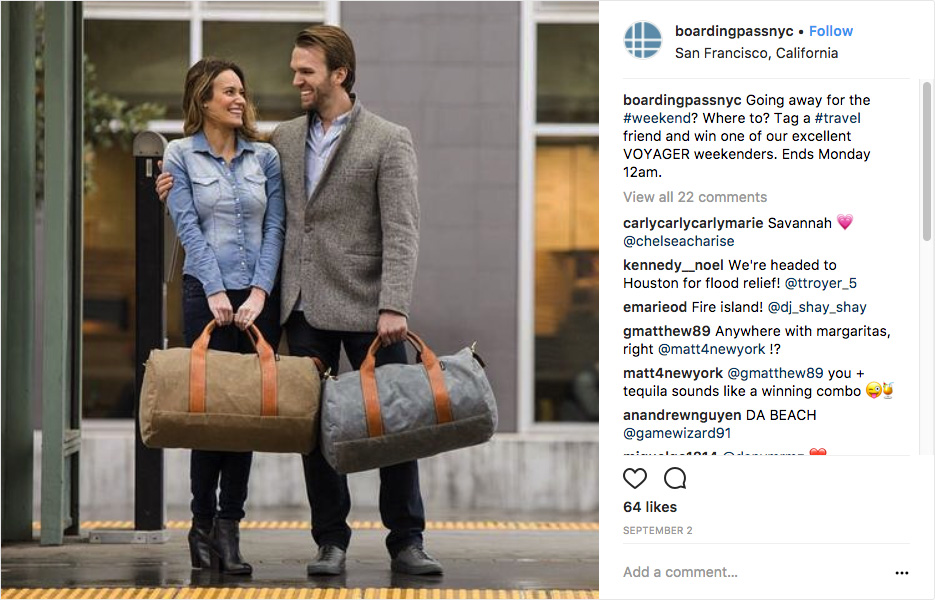 Boarding Pass NYC Example