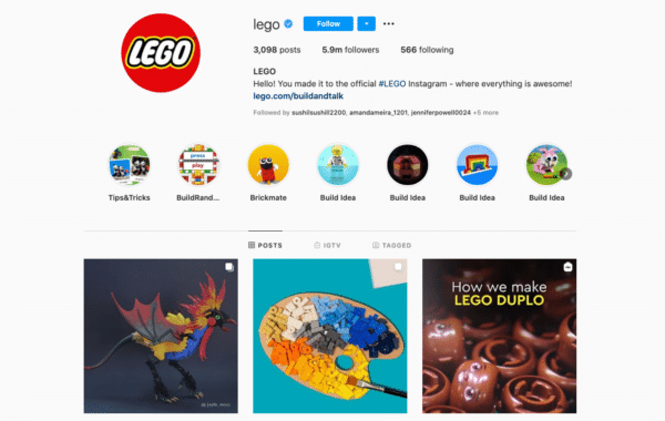 Lego-Official-Instagram-Page