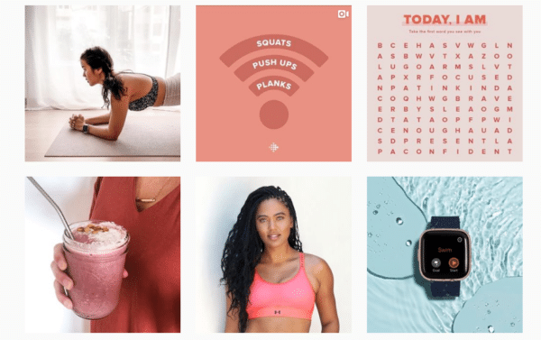 Fitbit-Instagram-Feed-With-Posts-About-Healthy-Lifestyle-Inspirations