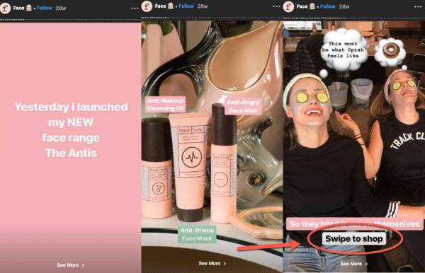 Frank Body Polls for Instagram Stories in your Marketing