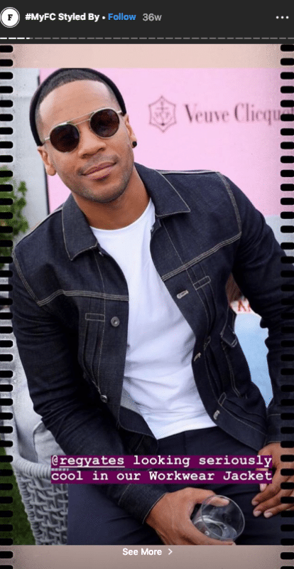 French Connection User-Generated Content (UGC) for Instagram Stories for your Marketing