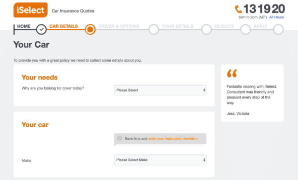 detailed and targeted quiestions from iselect for Interactive Communication