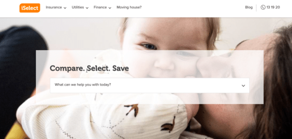 iSelect qualifying information - What can we help you with today