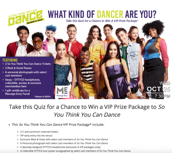 Marketing quiz questions - comparison