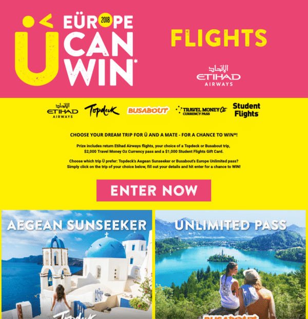 partnership prizes for Contest Marketing