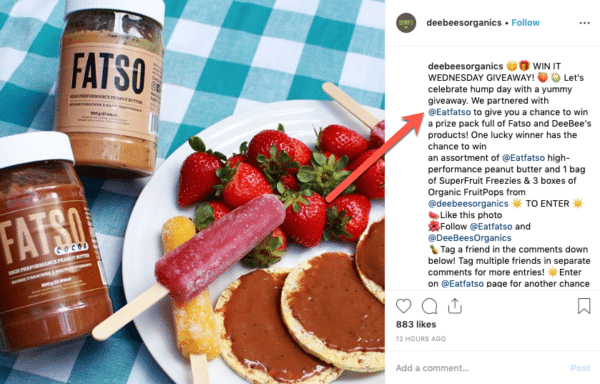 deebees organic partner trends for Contest Marketing