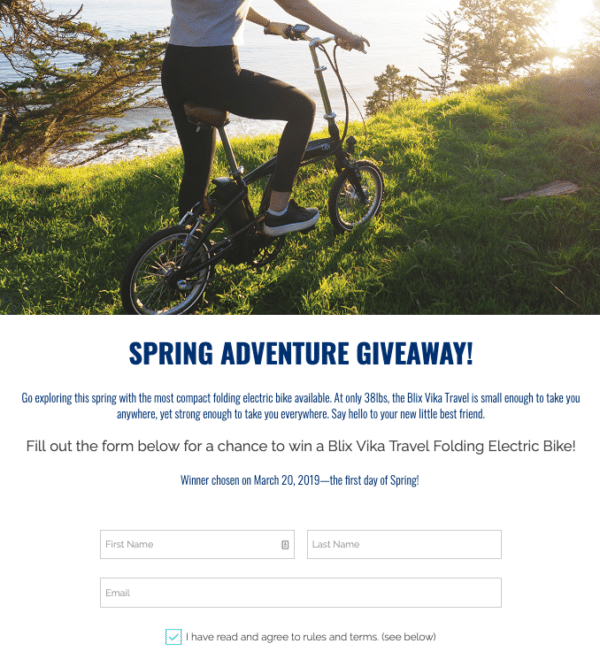 Choose the right prize for Profitable Social Media Contest