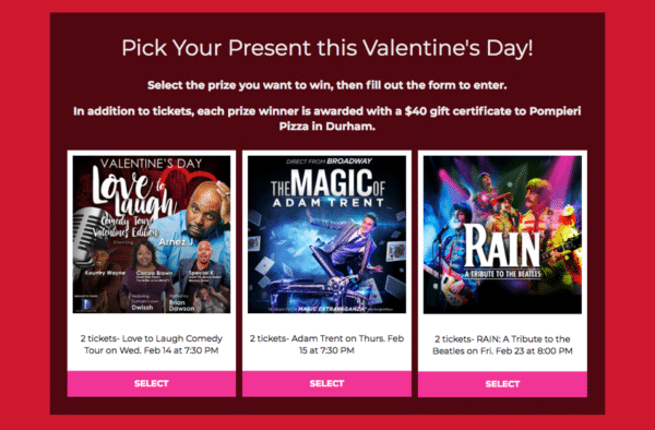 Promotional Giveaway Idea - Event-based