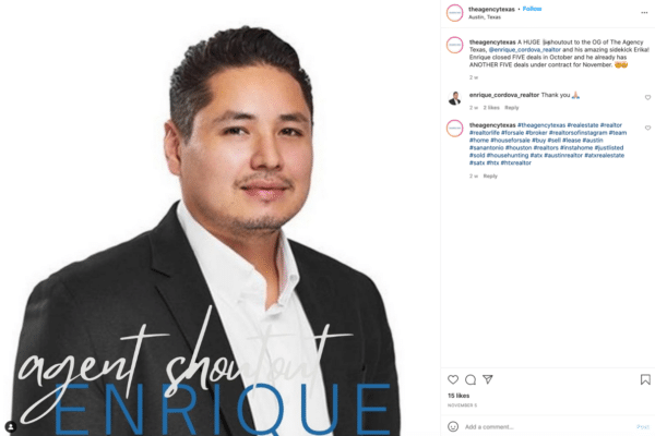 Agent-Shoutout-Enrique