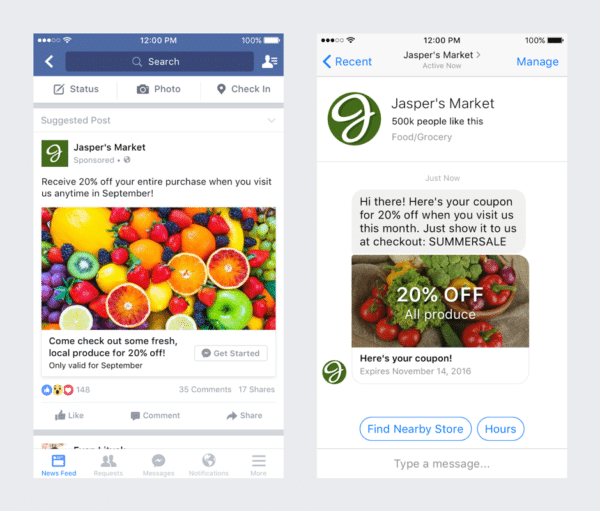 Facebook Messenger Ads - social media leads