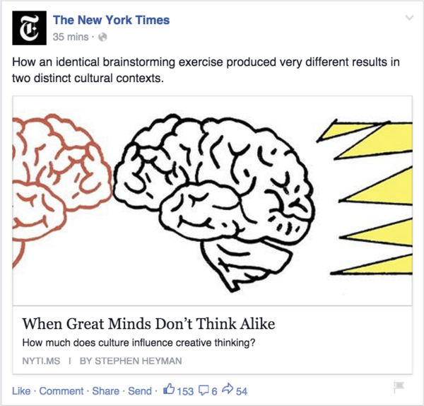 The New York Times for Authentic Social Media Sharing