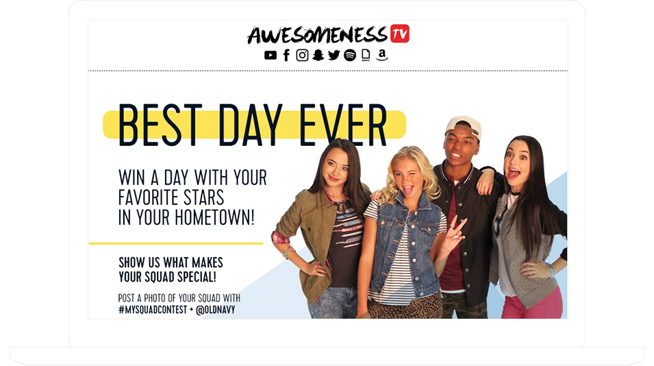 Old Navy's #MySquadContest