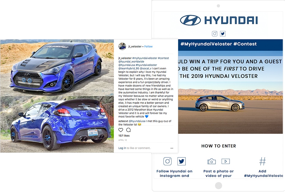 Hyundai Veloster contest
