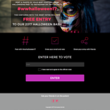 Top Halloween Giveaway Hashtags 2017