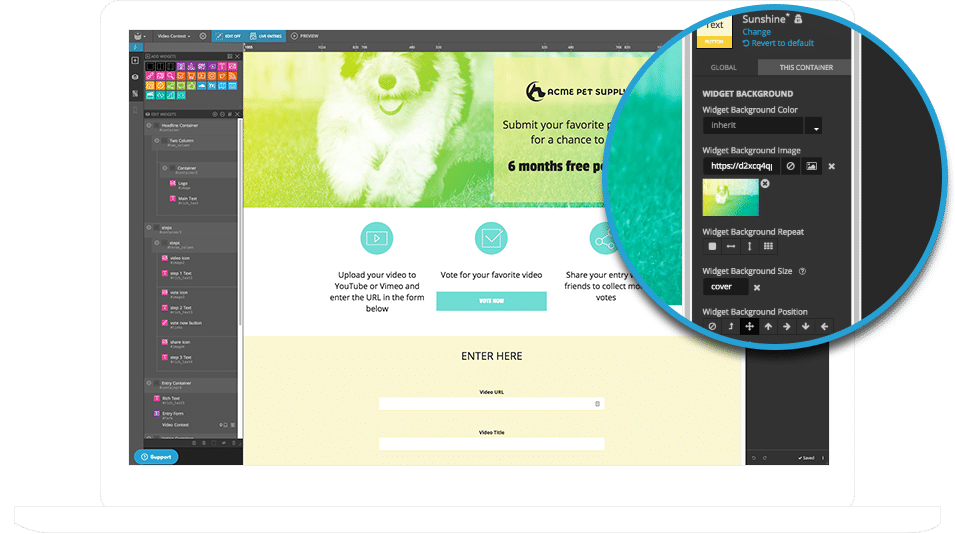 Change the header graphic