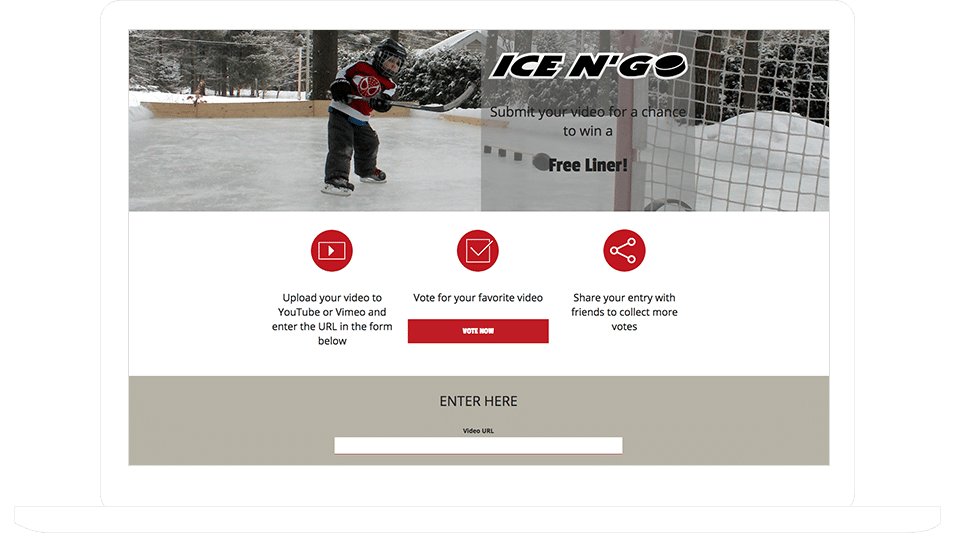 Ice Go Video Upload Template