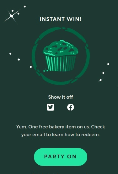 Starbucks win getaway for Unique Codes