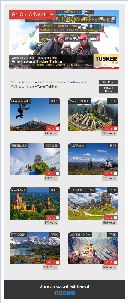 International Travel Company Uses ShortStack to Crowdsource Ideas for New Destination