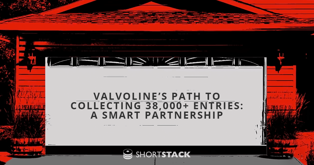 Valvoline’s path to collecting 38,000+ entries: A smart partnership [Customer Success Story]