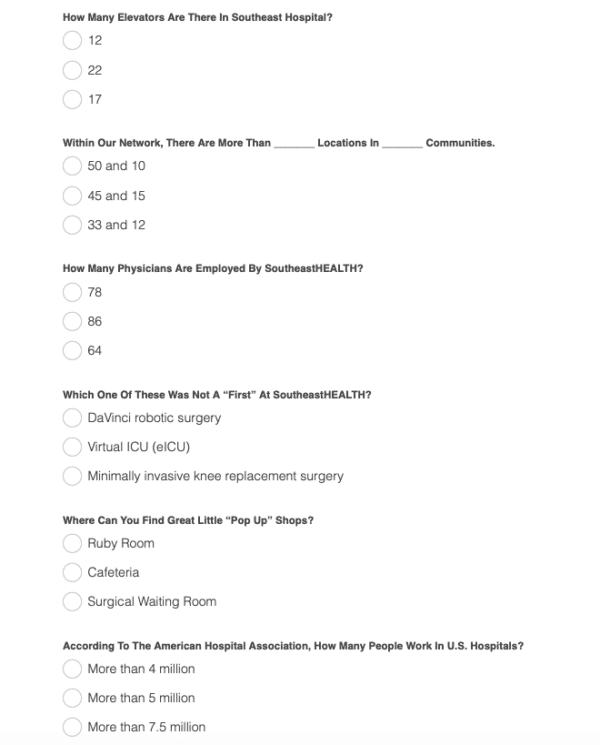 Detailed and Specific Quiz of Hyper Targeted Audience for Viral Contests
