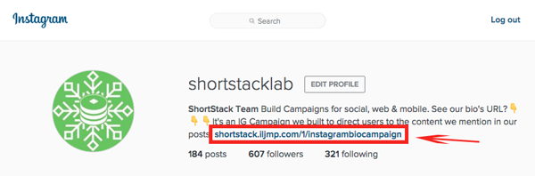 Instagram Bio One Link