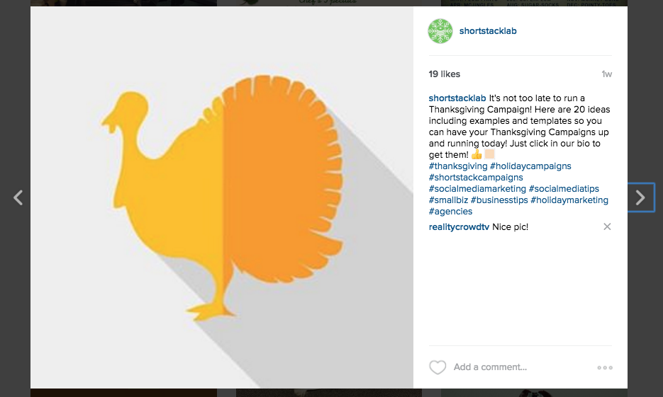 Thanksgiving Campaign