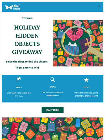 Holiday Hidden Objects Giveaway