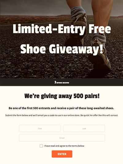 Limited-Entry Code Giveaway