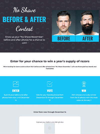 Multi-Photo Upload Contest