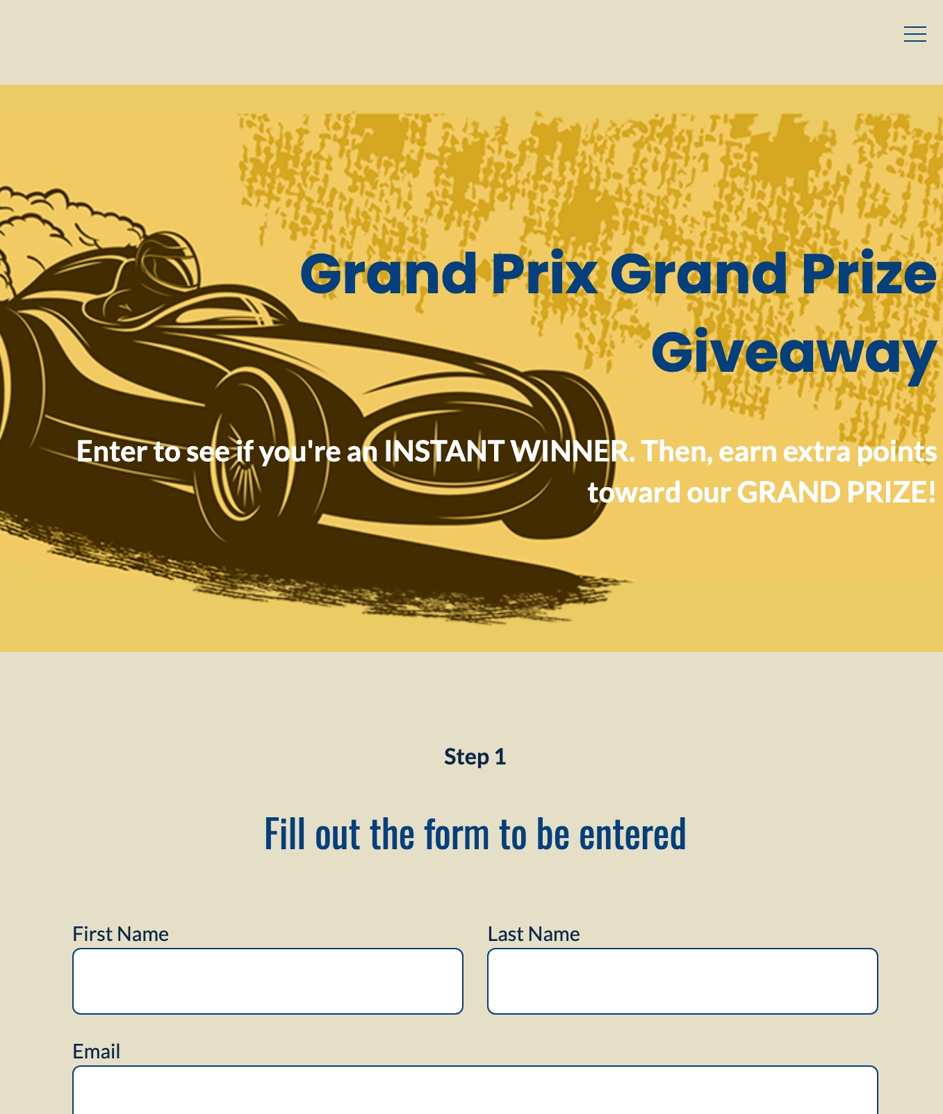 Points for Actions + Instant Win