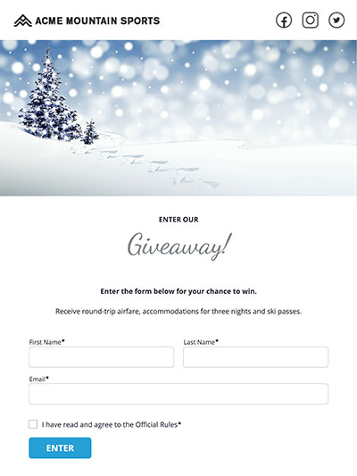 Simple Holiday Giveaway